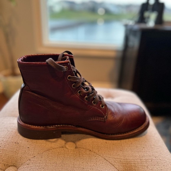 Chippewa Heritage Service Boots Oxblood - Picture 10 of 11